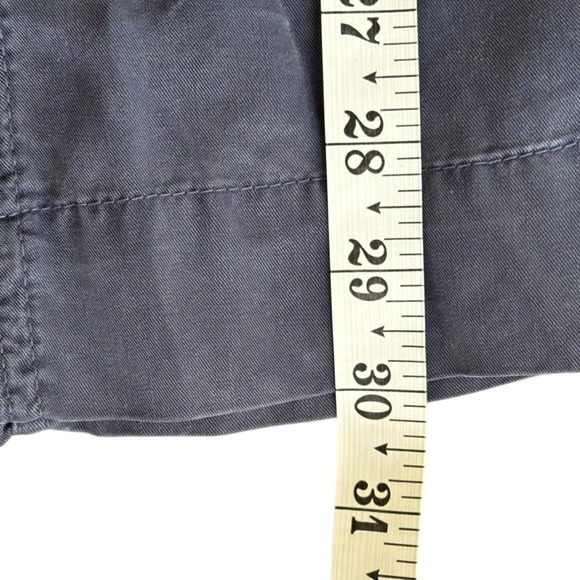XCVI Washburn Cargo Pants Sz XL Blue Utlilty Lightweight Flare‎ Leg Comfort - Picture 6 of 10